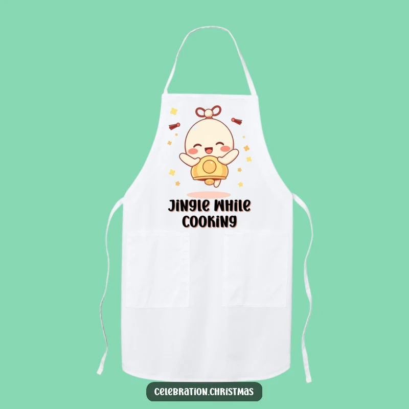 Funny Bell Character Apron - Jingling with Pure Delight While Cooking