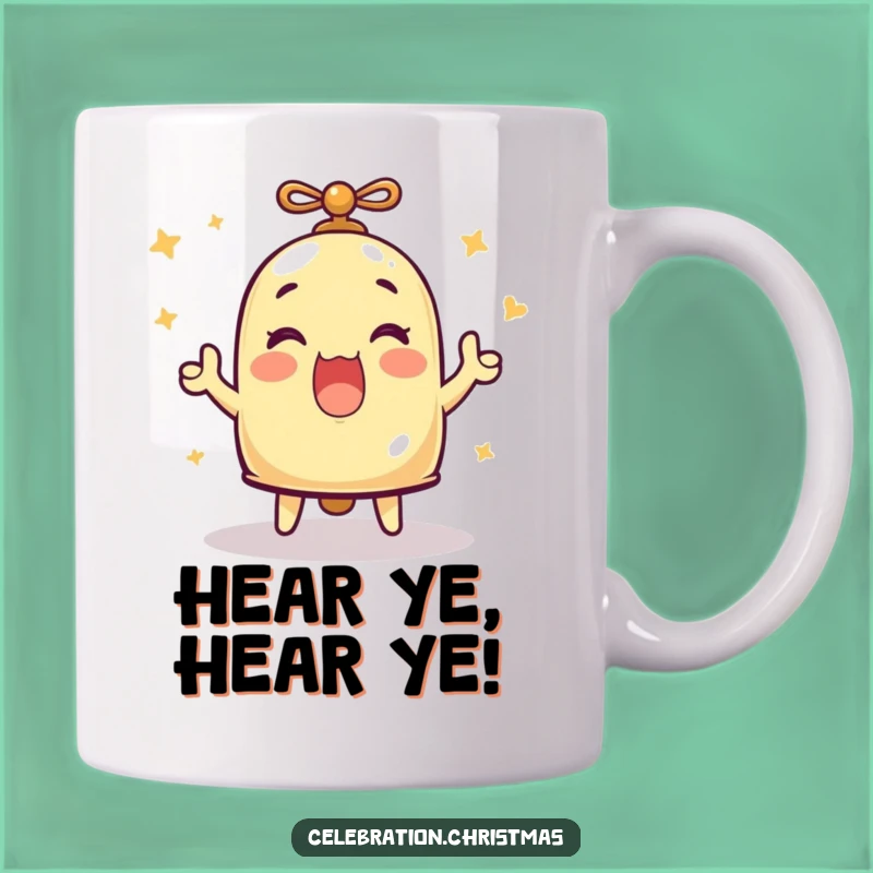 Funny Ringing Bell Merriment Mug - Your Perfect Cheerful Funny Gift