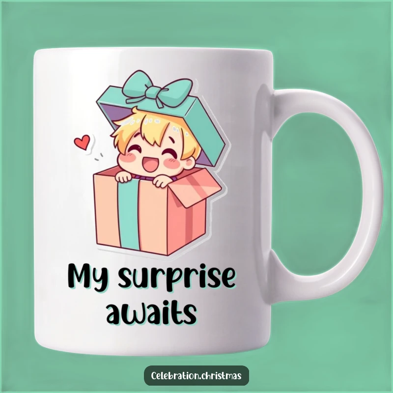 Funny Gift Box Surprise Mug: Start Your Day with a Cheerful, Funny Reveal