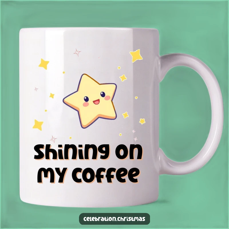 Funny Diving Star Mug: Celebratory Character Gift, Perfect Cheer