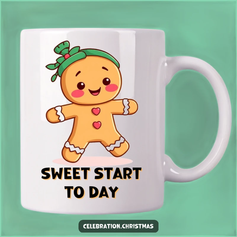 Funny Gingerbread Jig Mug - Perfect Festive Holiday Season Gift
