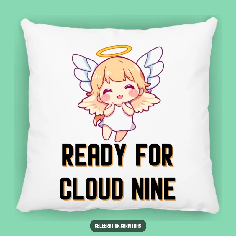 Comforting Funny Angel Wings Flapping Pillow - Cozy Heavenly Accent Gift