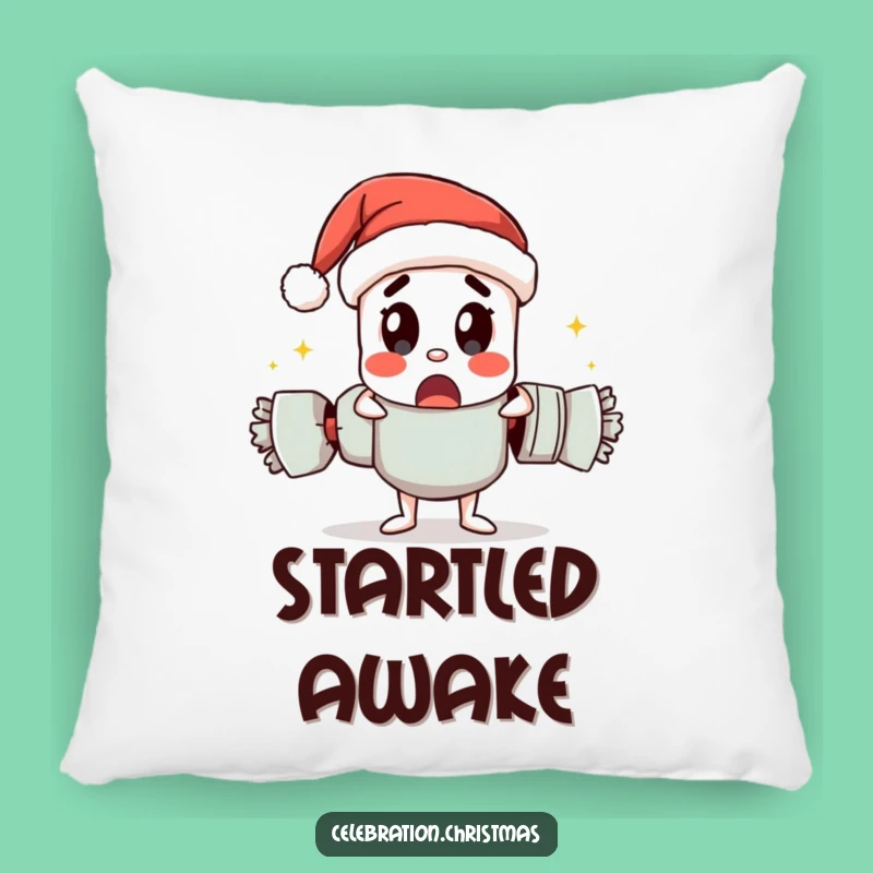 Cozy Funny Cracker Pillow: Surprised Character Cushion, Perfect Accent