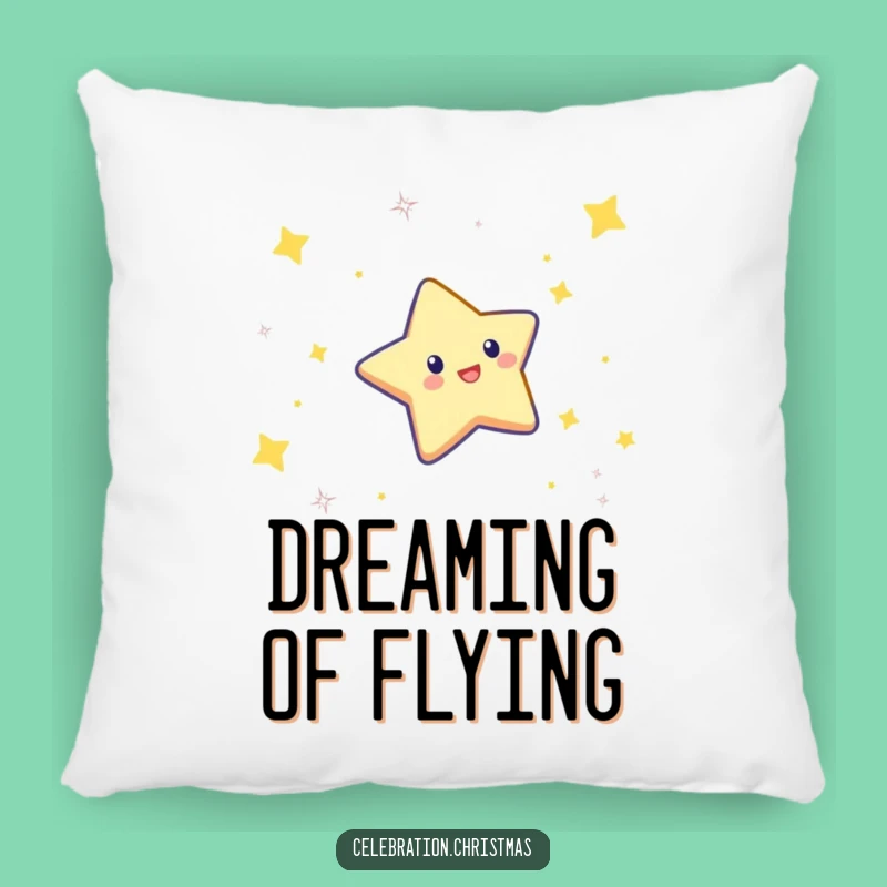 Cozy Funny Star Pillow: Celebratory Character Cushion, Perfect Accent