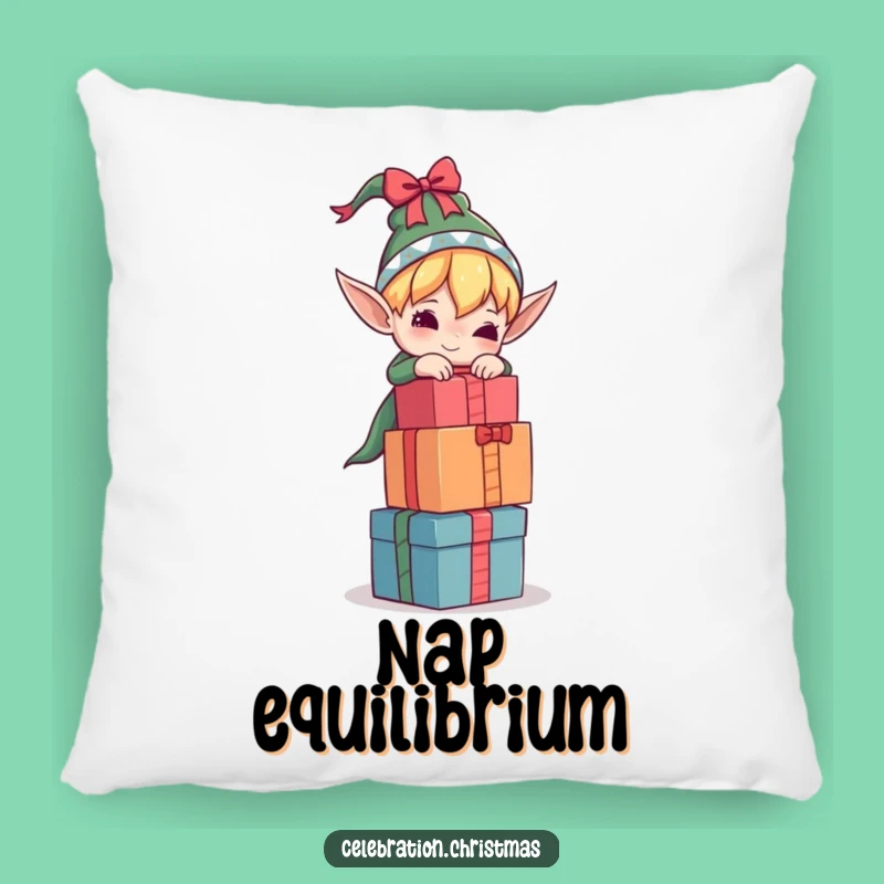 Funny Elf Pillow Balancing Gifts for Cozy Comfort