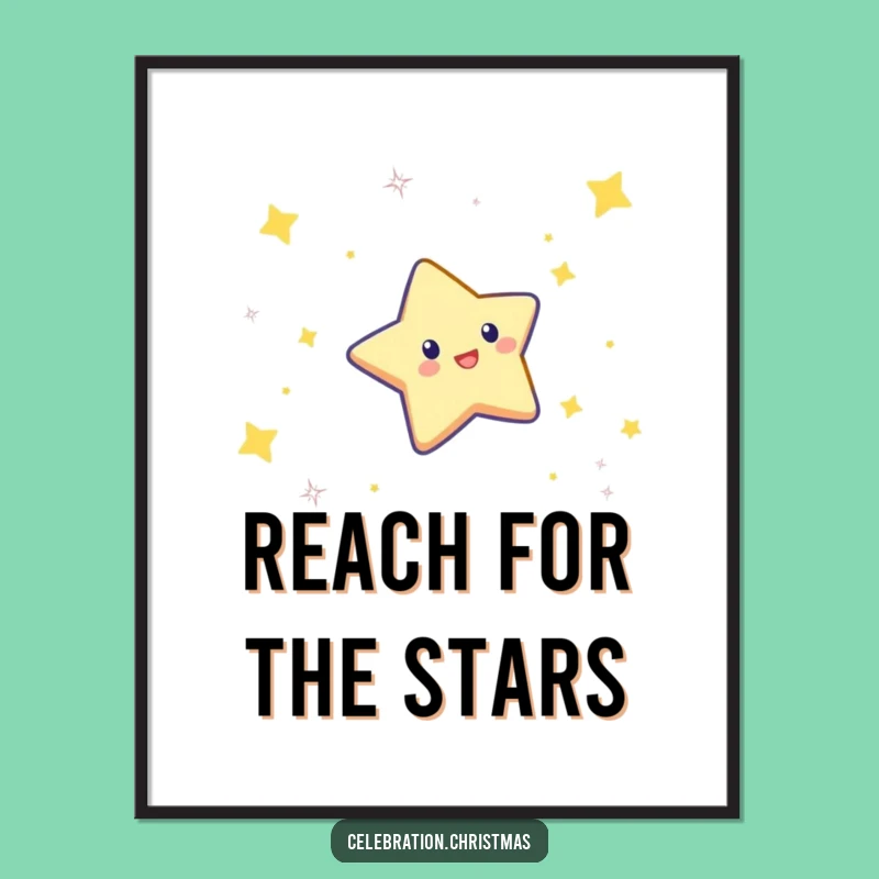 Funny Diving Star Poster: Celestial Art, Perfect Wall Decor