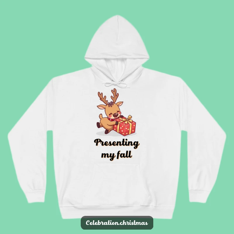 Funny Reindeer Hoodie A Comical Trip for Cozy Laughs