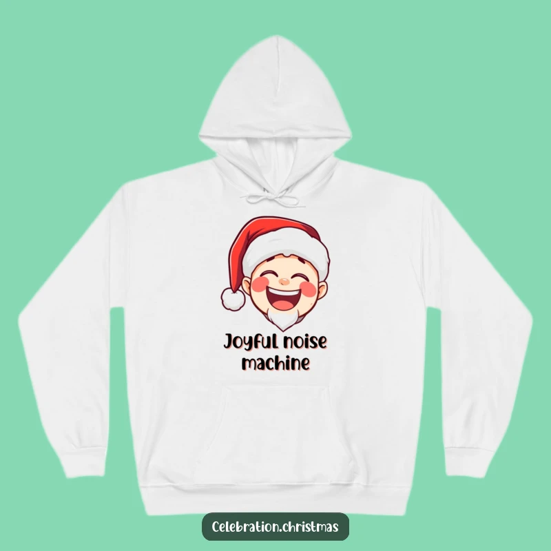 Cozy Funny Santa Laugh Hoodie: Wrap Yourself in Holiday Glee