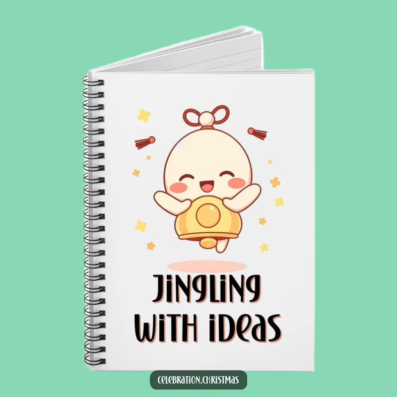 Funny Bell Character Notebook - Jot Down Ideas with Pure Delight