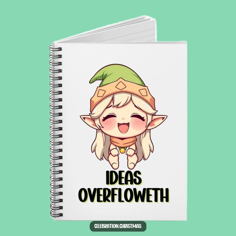 Funny Elf Giggle Notebook - Hilarious Journal, Perfect Funny Gift for Writers
