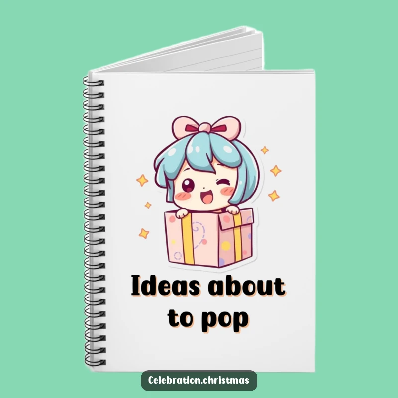 Funny Present Notebook: Excited Character Journal, Perfect Gift