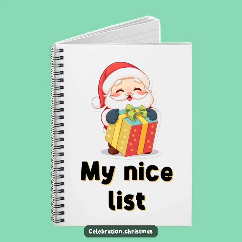 Funny Santa Notebook: Jot Down Holiday Ideas with Excitement, Great Humorous Gift