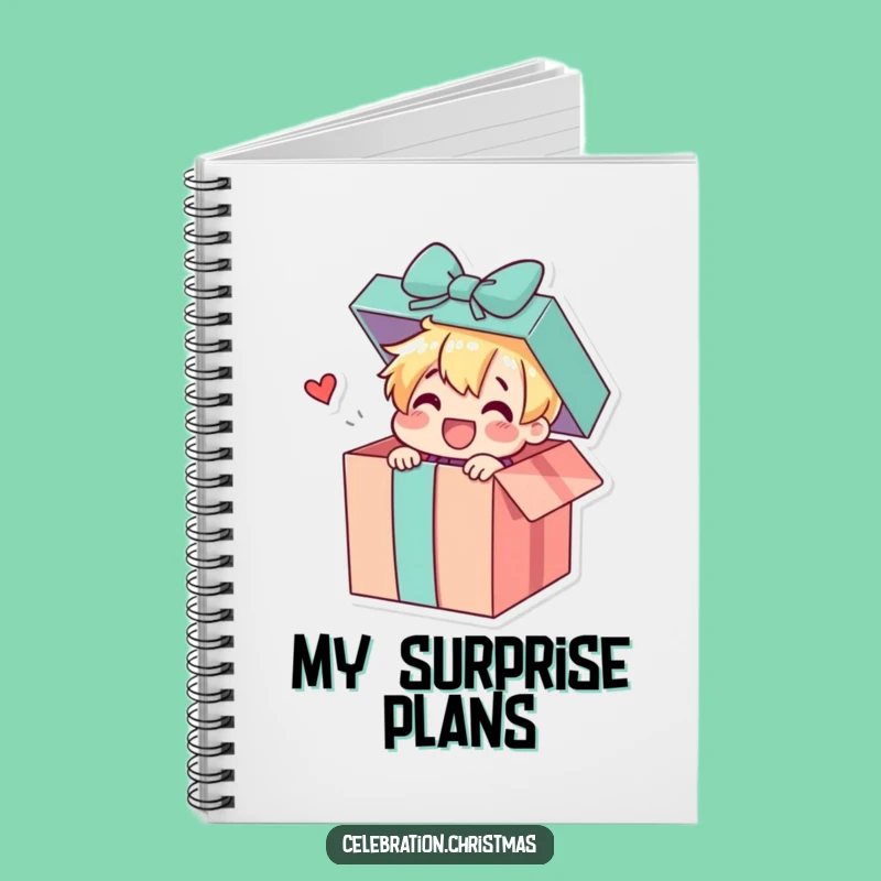 Funny Gift Box Surprise Notebook: Jot Down Ideas with a Cheerful, Exciting Companion