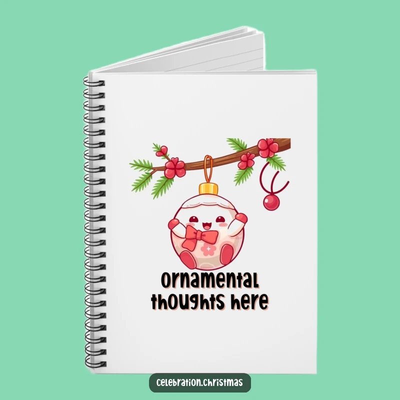 Funny Kawaii Ornament Swing Notebook: Write with Joy, a Perfect Funny Gift
