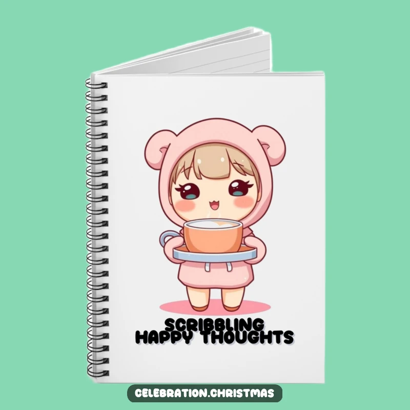 Funny Kawaii Cocoa Notebook: Jot Down Sweet Ideas Gift