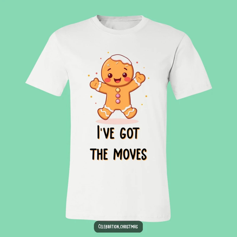 Funny Gingerbread Man T-Shirt A Joyful Jig Christmas Gift