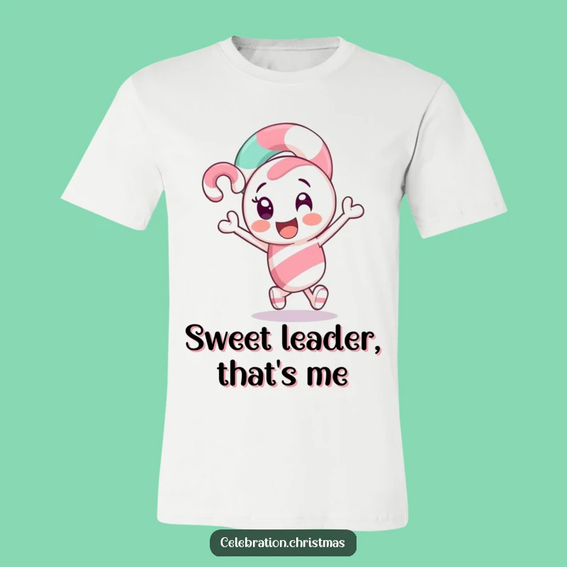 Funny Candy Cane T-Shirt - Exciting Holiday Spirit Tee