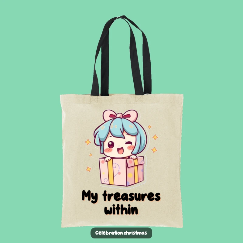 Funny Present Tote Bag: Wiggling Character Carrier, Perfect Gift